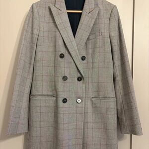 Tommy Hilfiger Women's Classic Checkered Blazer